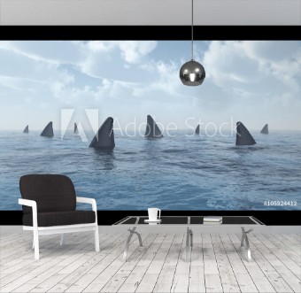 Picture of Ansammlung von Haien